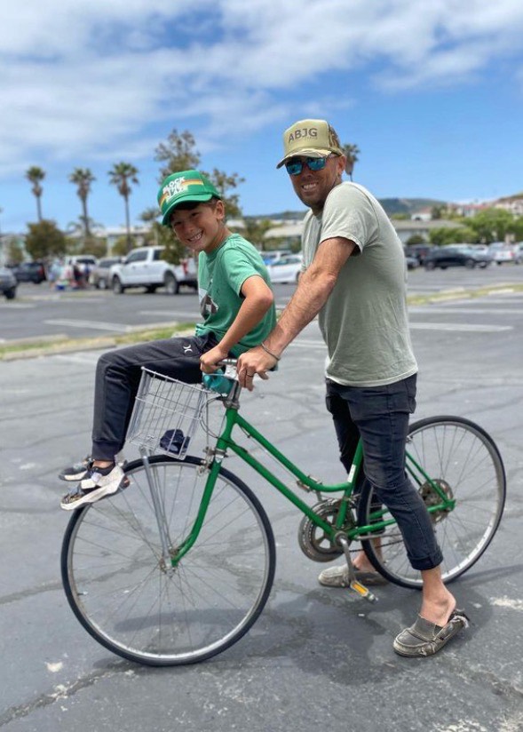 Phillip Toriello - Dad and bike